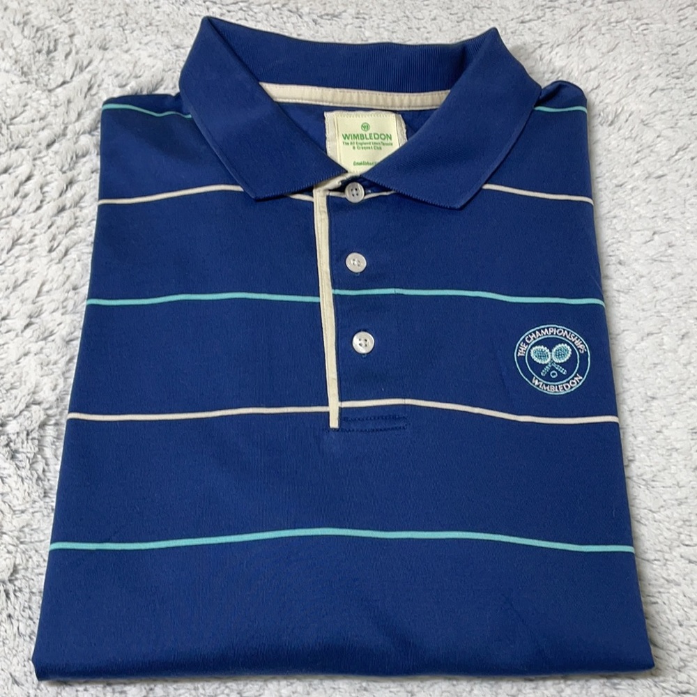 ⭐️Wimbledon the championships Polo Pima cotton